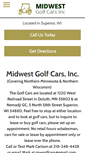Mobile Screenshot of midwestgolfcars.com